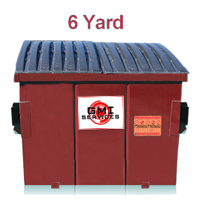 6 Yard Commercial Dumpster